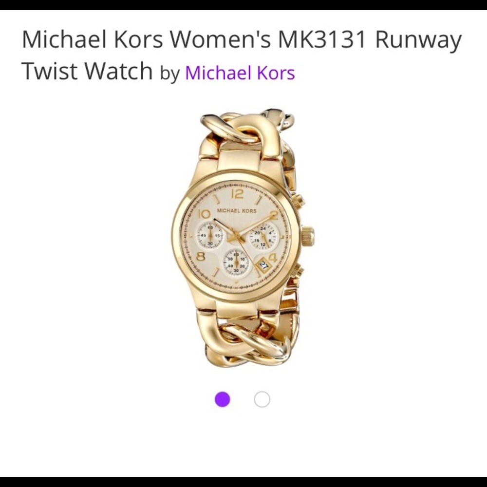 Michael Kors Runway Twist Watch